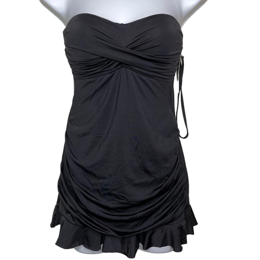 NWT ALLEN B Women’s One Piece Dress Swimsuit Size 6